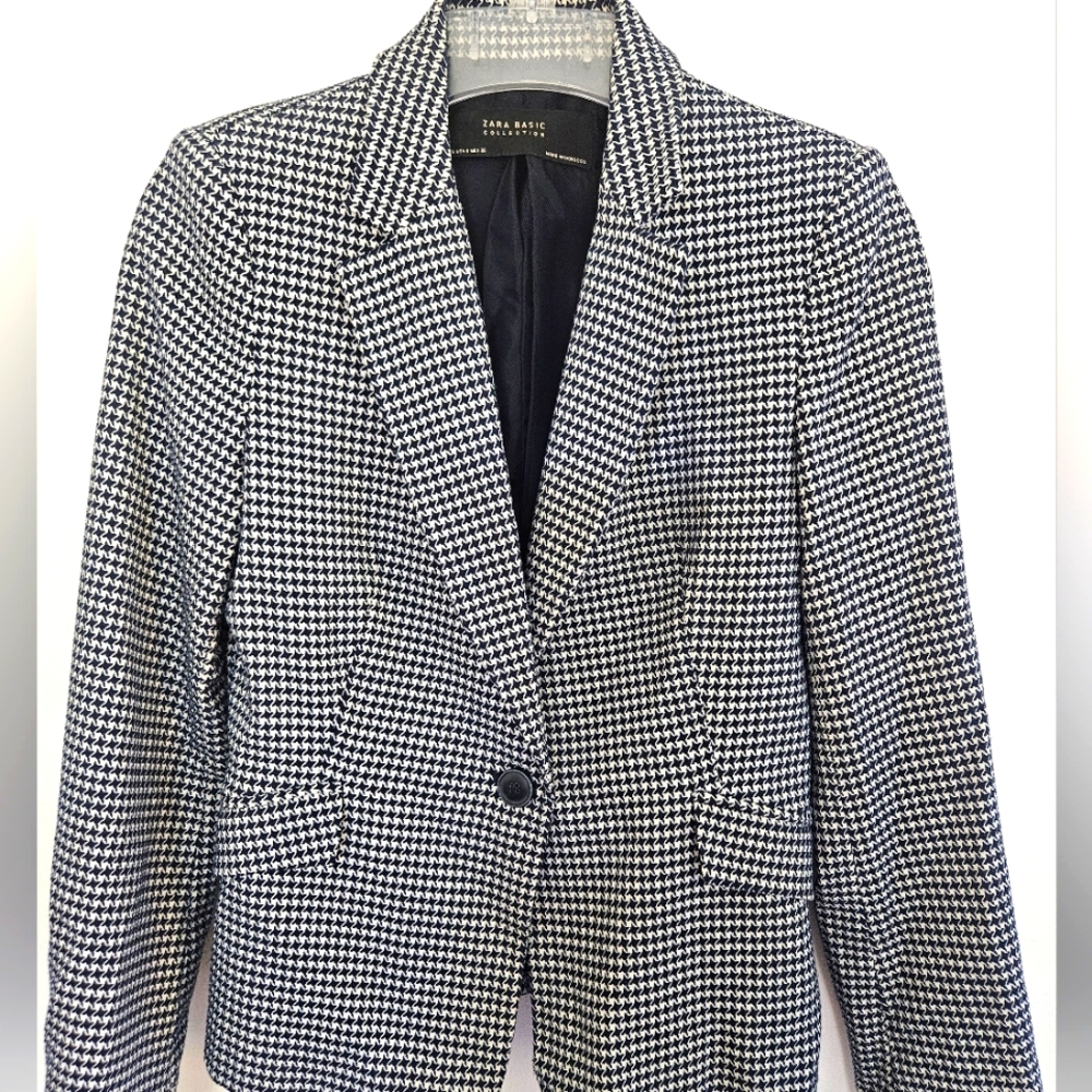 Houndstooth Blazer